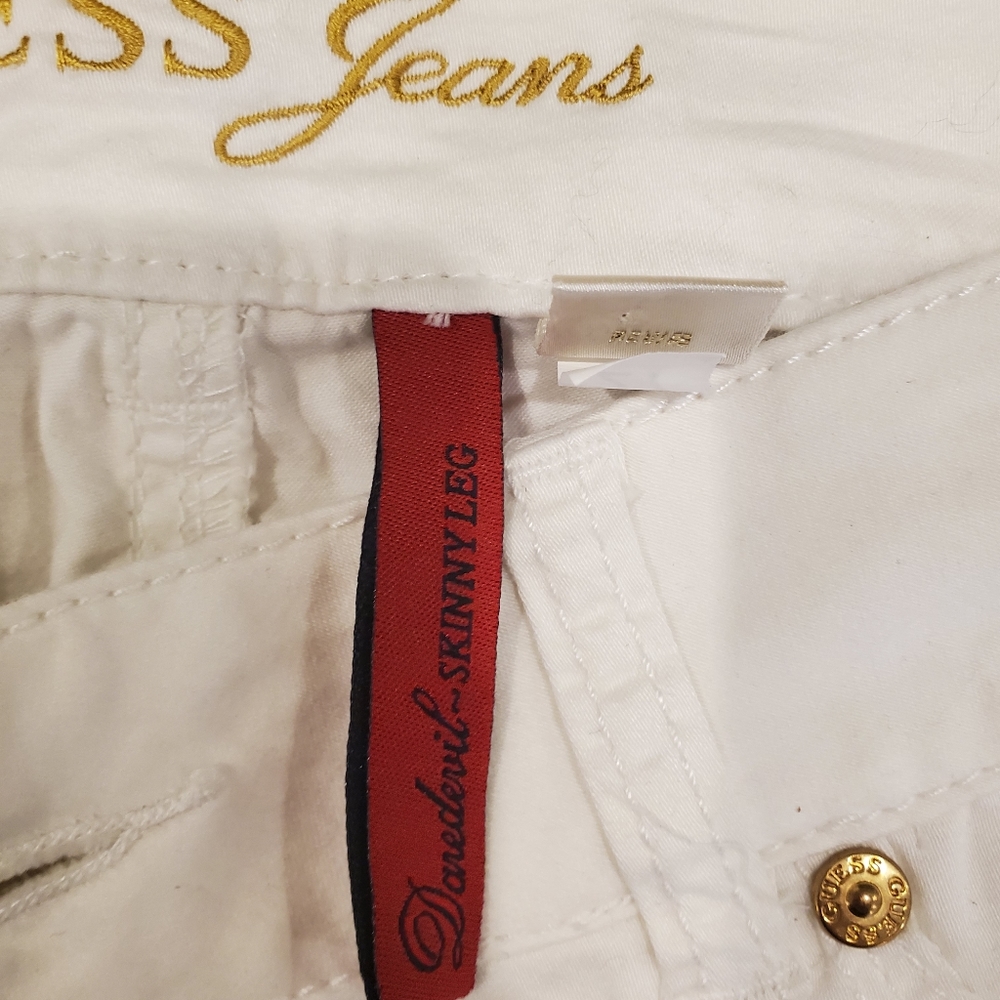 27 guess pants white